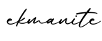 单词ekmanite书写