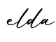 单词elda书写