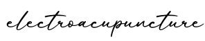 单词electroacupuncture书写
