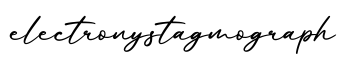 单词electronystagmograph书写