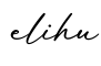 单词elihu书写