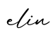 单词elin书写