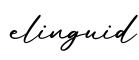 单词elinguid书写