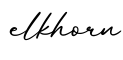 单词elkhorn书写