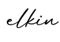 单词elkin书写