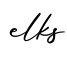 单词elks书写