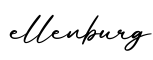 单词ellenburg书写