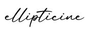 单词ellipticine书写