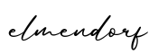 单词elmendorf书写