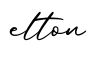 单词elton书写