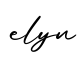 单词elyn书写