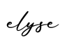 单词elyse书写