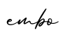 单词embo书写