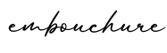 单词embouchure书写