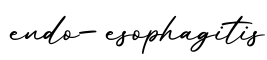 单词endo-esophagitis书写