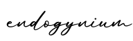 单词endogynium书写