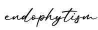 单词endophytism书写