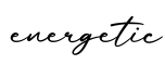单词energetic书写