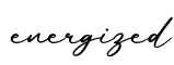 单词energized书写