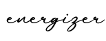 单词energizer书写