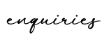 单词enquiries书写