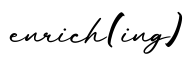 单词enrich(ing)书写