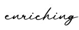 单词enriching书写