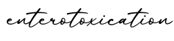 单词enterotoxication书写