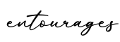 单词entourages书写