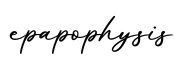 单词epapophysis书写