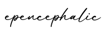 单词epencephalic书写