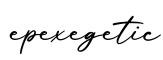 单词epexegetic书写