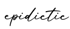 单词epidictic书写