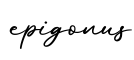 单词epigonus书写