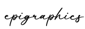 单词epigraphics书写