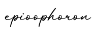 单词epioophoron书写