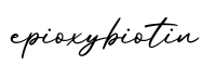 单词epioxybiotin书写