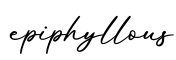 单词epiphyllous书写