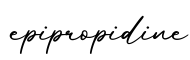 单词epipropidine书写