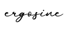 单词ergosine书写