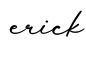 单词erick书写