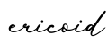 单词ericoid书写