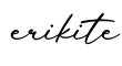单词erikite书写