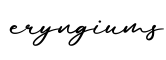单词eryngiums书写