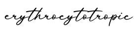 单词erythrocytotropic书写