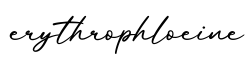 单词erythrophloeine书写