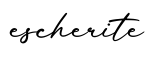 单词escherite书写