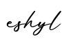 单词eshyl书写