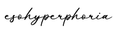 单词esohyperphoria书写