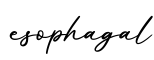 单词esophagal书写